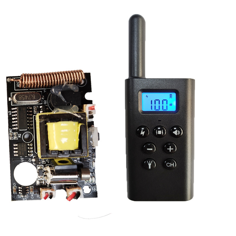 训狗器方案 电击狗训练项圈电路板 1200米遥控防水训狗器 PCBA